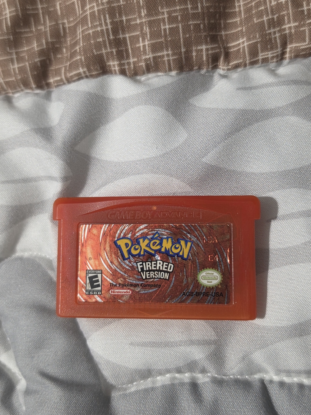 Nintendo Pokémon FireRed Version Game Boy Advance Cartridge - Red